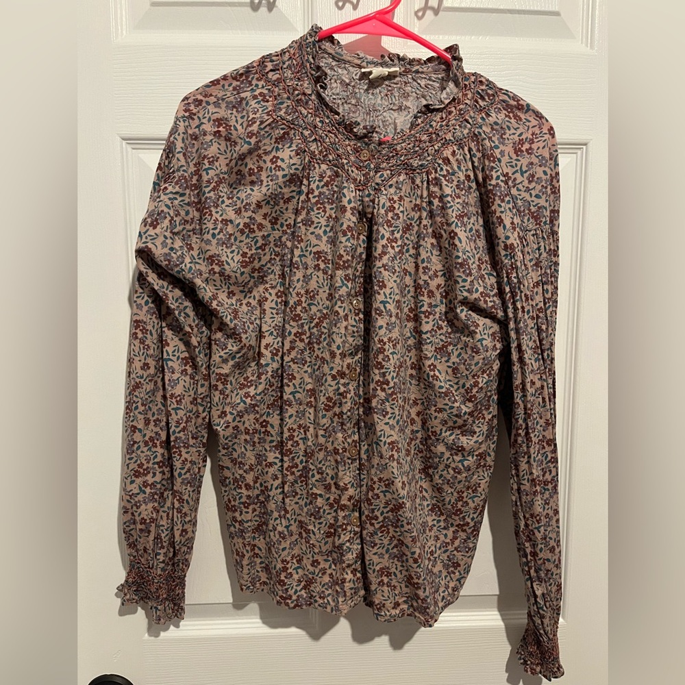 ANA Floral Dress Shirt